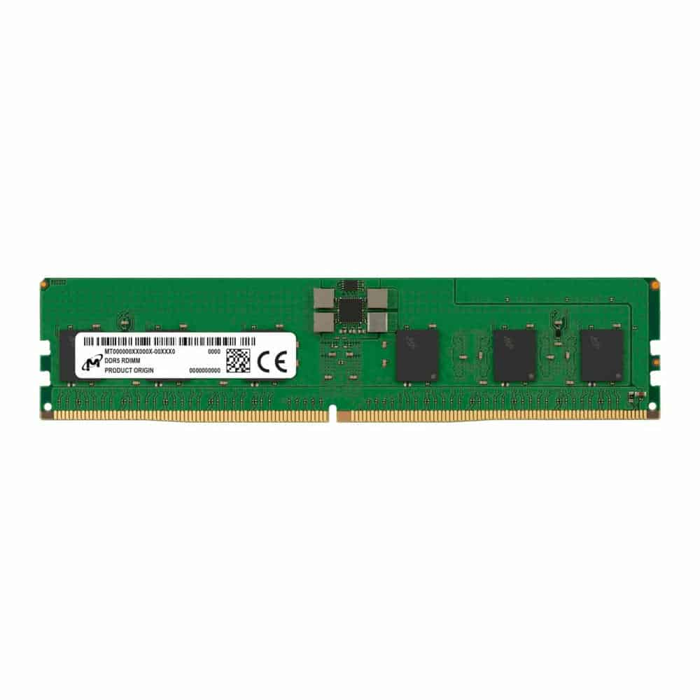 Micron 16GB 4800MHz ECC Registered 1Rx8 DDR5 Server Memory